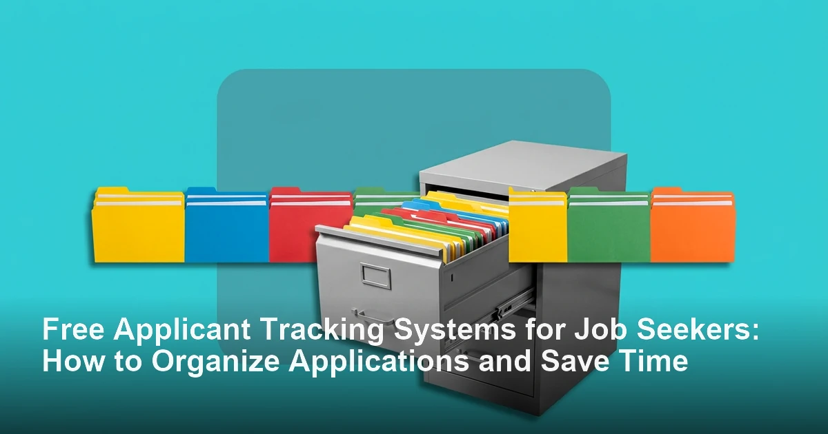 Free Applicant Tracking Systems for Job Seekers: How to Organize Applications and Save Time