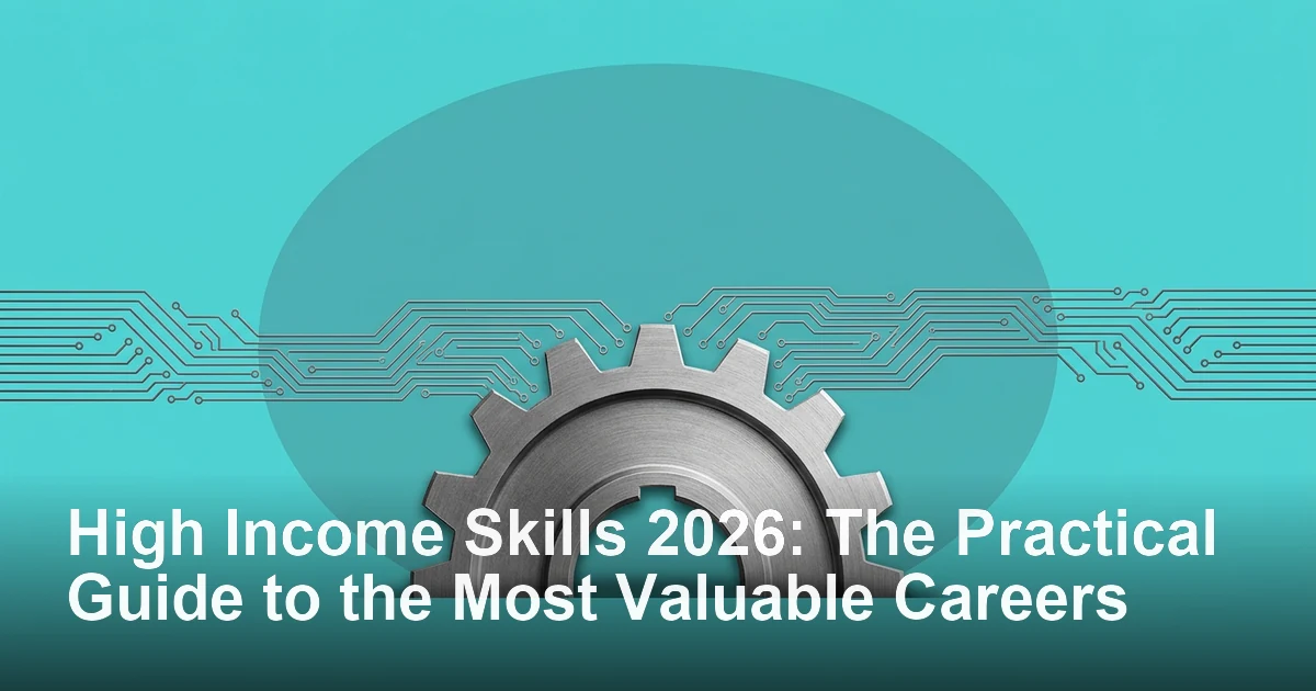 High Income Skills 2026: The Practical Guide to the Most Valuable Careers