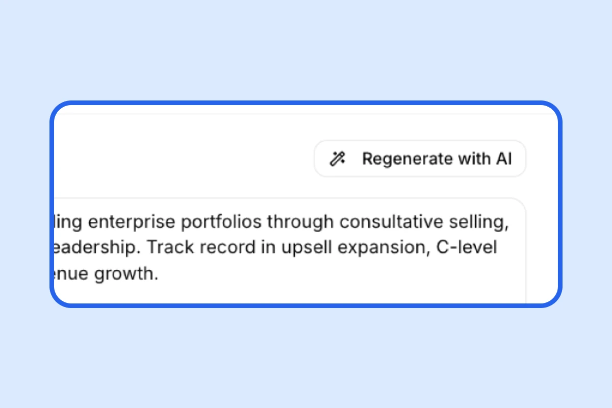 Job keyword integration preview